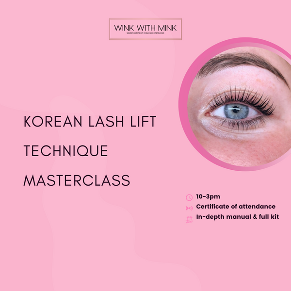Korean Lash Lift Masterclass - In Person