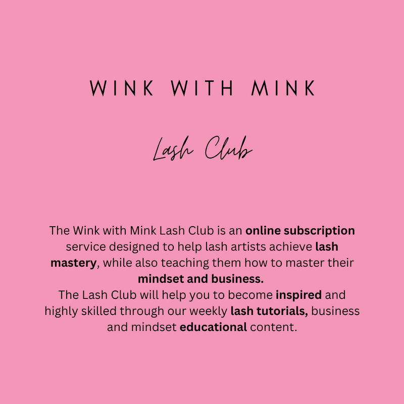 The Wink with Mink Lash Club Subscription Service